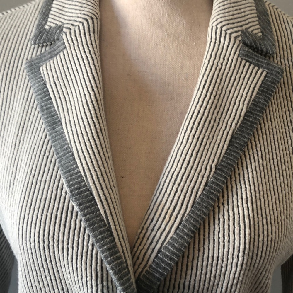Loft Striped Blazer - Picture 2 of 4